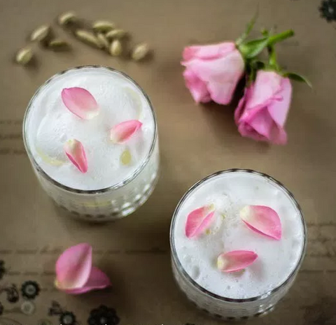 Keto Rosewater Cardamom Smoothie